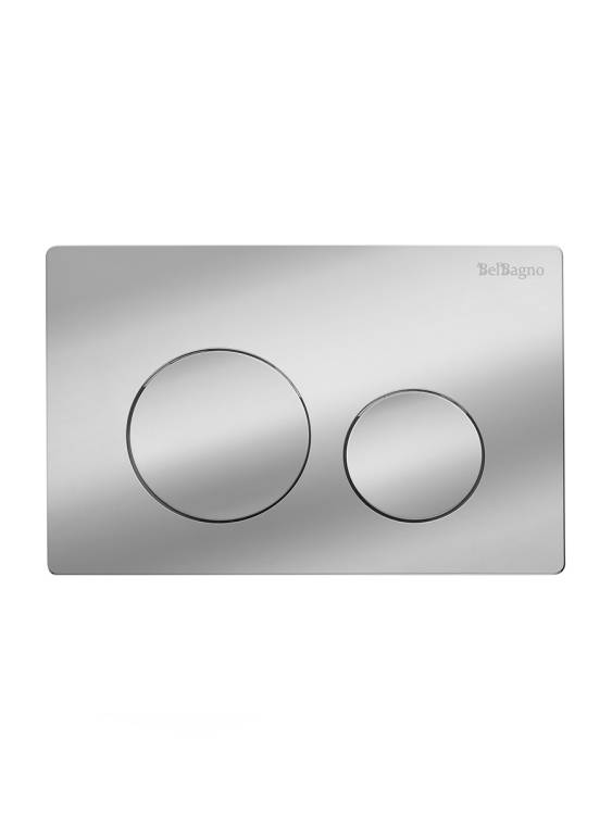 Кнопка смыва BelBagno BB-03C-CRM хром глянцевый