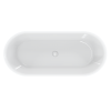 Акриловая ванна AQUAme AQM3501GW 167.6x75, белый глянцевый фото 3