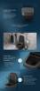 Унитаз подвесной AM.PM Inspire V2.0 FlashClean C50A1700MBSC безободковый, черный матовый фото 20