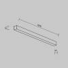 Потолочный линейный светодиодный светильник Technical LL311027 фото 5