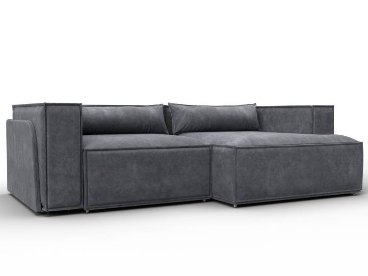 Диван угловой Лига Диванов Лига-061 131145 Серый