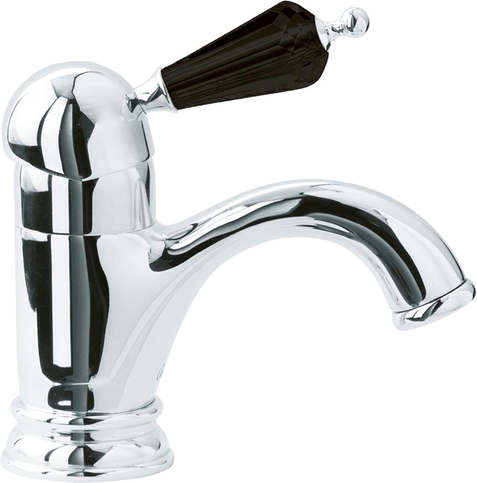 Смеситель для раковины Boheme Tradizionale Nero 241 хром