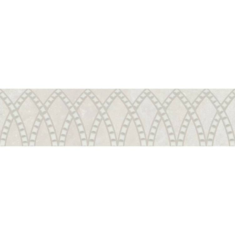 Бордюр Kerama Marazzi Литос KMB3STA020BR Серый Светлый Матовый Обрезной 7.2x30