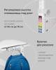 Стол учебный Stool Group Lumi desk E601 white растущий 90x60x54(76) фото 6