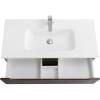 Тумба под раковину Belbagno Etna H-60 ETNA-H60-1000-2C-SO-RW-P 100x45x60 Rovere Moro подвесная с двумя выкатными ящиками, с доводчиками фото 4