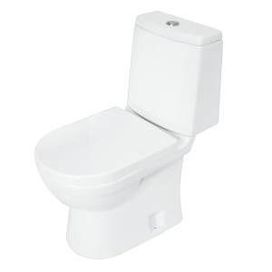 Унитаз-компакт Sanita luxe Next Comfort WC.CC/Next/2-DM/WHT.G/S1 сиденье микролифт, белый