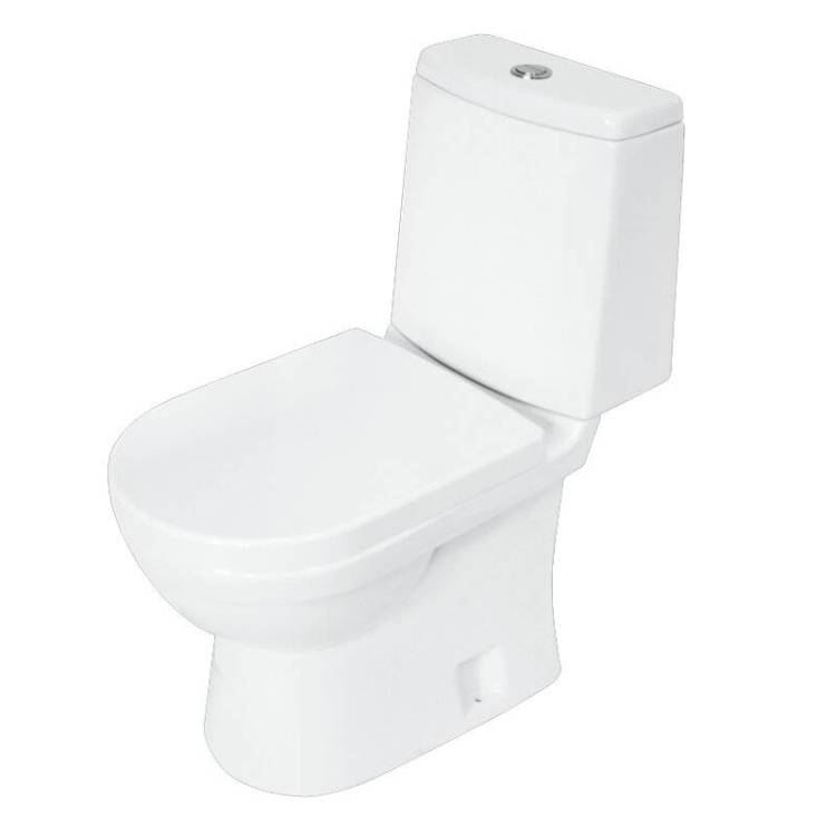 Унитаз-компакт Sanita luxe Next Comfort WC.CC/Next/2-DM/WHT.G/S1 сиденье микролифт, белый