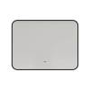 Зеркало Watersense Rita Black Soft Line W00919 LED подсветка, сенсор на взмах, 80x60
