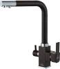 Смеситель для кухни ZorG Steel Hammer SH 805 Black Cr