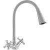 Смеситель для кухни Rav Slezak Morava Retro MK320.5/13S серый хром