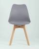 Набор из 4 стульев Stool Group Frankfurt Y863 grey X4 серый фото 3