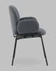 Стул Stool Group Моллек AV 338-F83-9005 темно-серый, букле, с подлокотниками фото 4