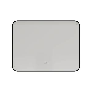 Зеркало Watersense Rita Black Soft Line W00919 LED подсветка, сенсор на взмах, 80x60