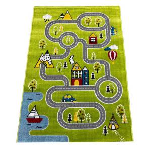 Ковер Play Rugs D918A Green/Cream 0.8x1.5 м