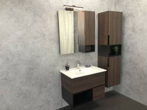 Мебель для ванной Comforty Франкфурт 75 дуб шоколадно-коричневый