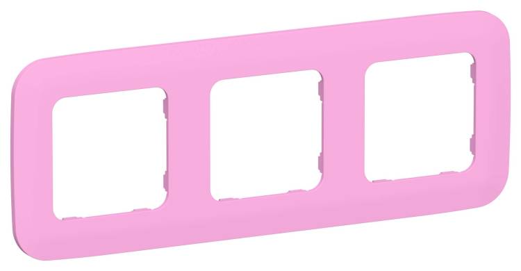 Рамка 3-постовая IEK Flite FI-M32-31-20-K99 пурпурный