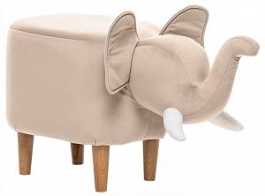 Пуф Leset Slon 2500000189937 Бежевый V18/Белый V01