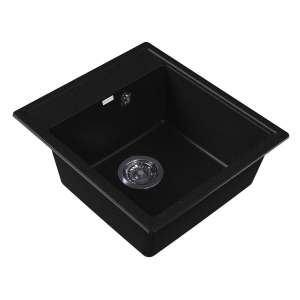 Мойка кухонная Dr.gans Оливия 420 25.150.B0420.407 черный, 42x48