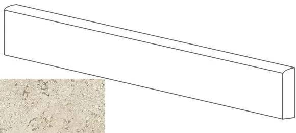 Плинтус Gardenia Orchidea Esedra 2.0 GML76000 Battiscopa Molato Crema 8x80