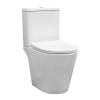 Унитаз-компакт Comforty CF41363C, сиденье микролифт, тонкое, белый глянец