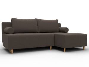Диван угловой Лига Диванов Лига-102 134796 Коричневый