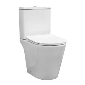 Унитаз-компакт Comforty CF41363C, сиденье микролифт, тонкое, белый глянец