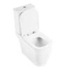 Унитаз-компакт BelBagno Prado BB10150CP/BB10150SC безободковый Белый фото 2