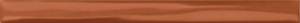 Керамический бордюр Kerama Marazzi 205 Волна коричневый 20x1,5