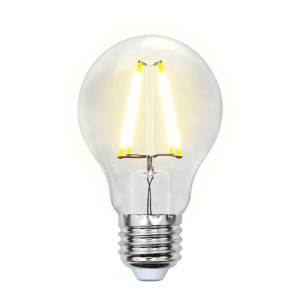 Лампа светодиодная филаментная Uniel Sky A LED-A60-8W/NW/E27/CL PLS02WH