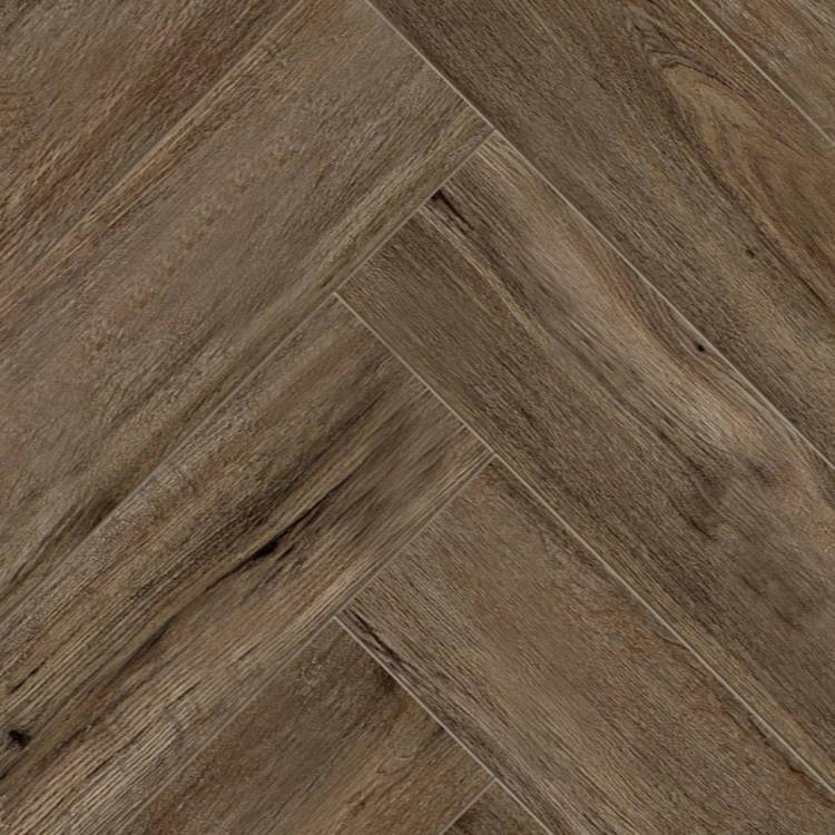 Ламинат Alpine Floor Herringbone 12 Pro 12/34 4V LF106-10 Дуб Бордо 606x101