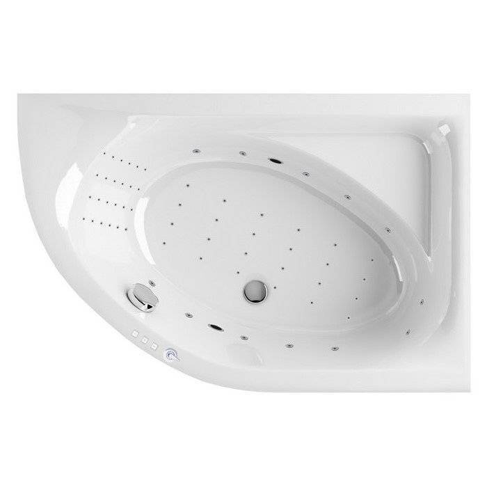 Акриловая ванна Excellent Aquarella NANO WAEX.ARP17.NANO.CR 170x110 правая, хром