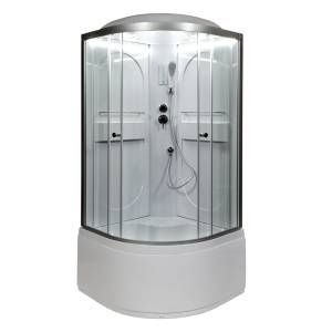 Душевая кабина AvaCan L610LED с подсветкой, 100x100x215