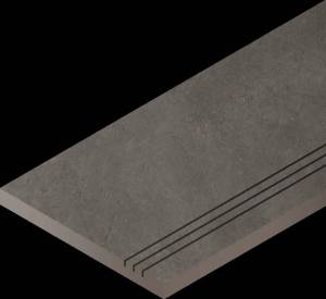 Бордюр Italon Миллениум x2 620090001194 Блэк закругленный грип правый 30x120