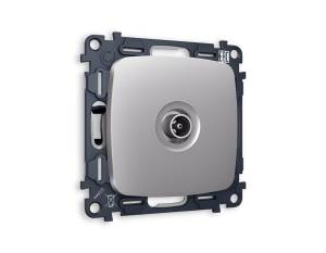 Комплект механизма TV розетки проходной Ambrella Volt Omega MO513030