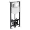 Система инсталляции для унитазов Wasserkraft Aller 10TLT.010.ME.CH02 клавиша хром
