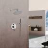 Душевой комплект Vincea Desire VSFW-1D1CH встраиваемый, 2 режима, хром фото 2