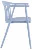 Стул Stool Group Campo SL-7100 blue 91362 пластик голубой фото 4