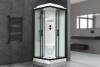Душевая кабина Royal Bath RB 90HP6-WC-BL профиль черный, стекло матовое, 90x90x217 фото 2
