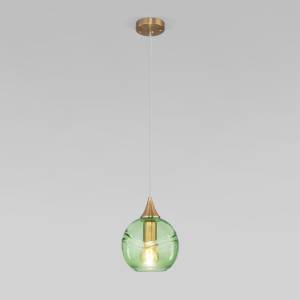 Подвесной светильник Eurosvet Lotus 50221/1 зеленый