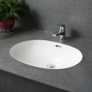Раковина Gid Integrado Yj8004 71163 белая, 55x39.5x19