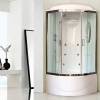 Душевая кабина Royal Bath RB 90BK2-T-CH с высоким поддоном, с сиденьем фото 2
