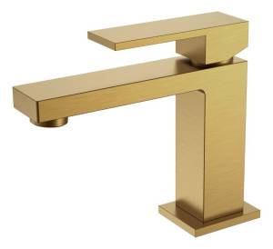 Смеситель для умывальника Boheme Qubic 471-BR Bronze