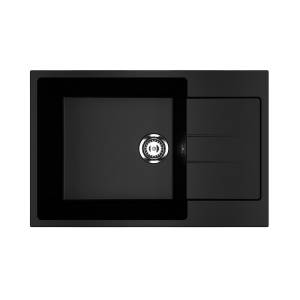 Кухонная мойка Ulgran U-602-344 ультра-черный