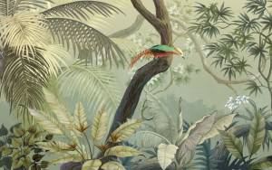 3D Фотообои Artegrafico «Птица в солнечных тропиках» TP-046 канвас