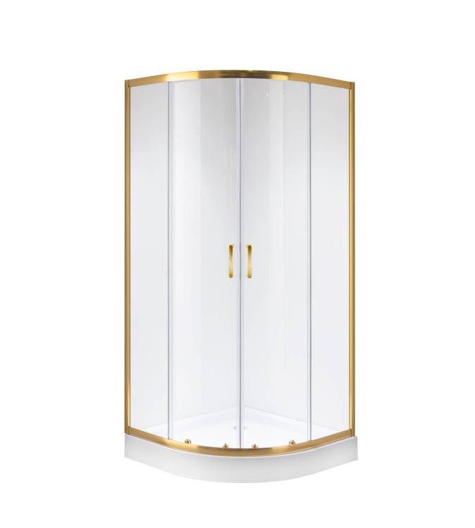 Душевой уголок Niagara Nova NG-6406-08 GOLD (90x90x190)