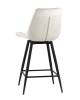 Стул полубарный Stool Group Флекс AV 405-N02-K14PM-08(PP) бежевый с поворотным механизмом фото 4