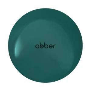 Накладка на слив для раковины Abber AC0014MBG темно зеленая, керамика