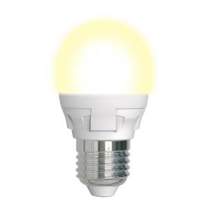 Светодиодная лампа Uniel LED-G45 7W/3000K/E27/FR/DIM PLP01WH
