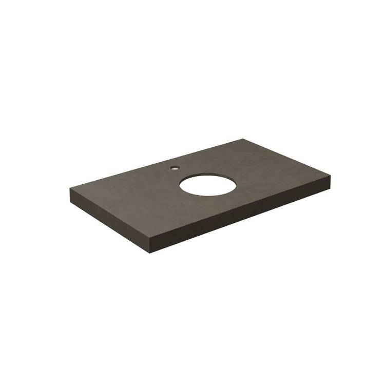 Столешница Kerama Marazzi Про Чементо CN80.DD507020R коричневая матовая, 80x48 см