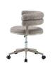 Кресло компьютерное Stool Group Ponty Bebe Office Chair OTE-CL 421 kh.l светло-коричневый бежевые ножки фото 4